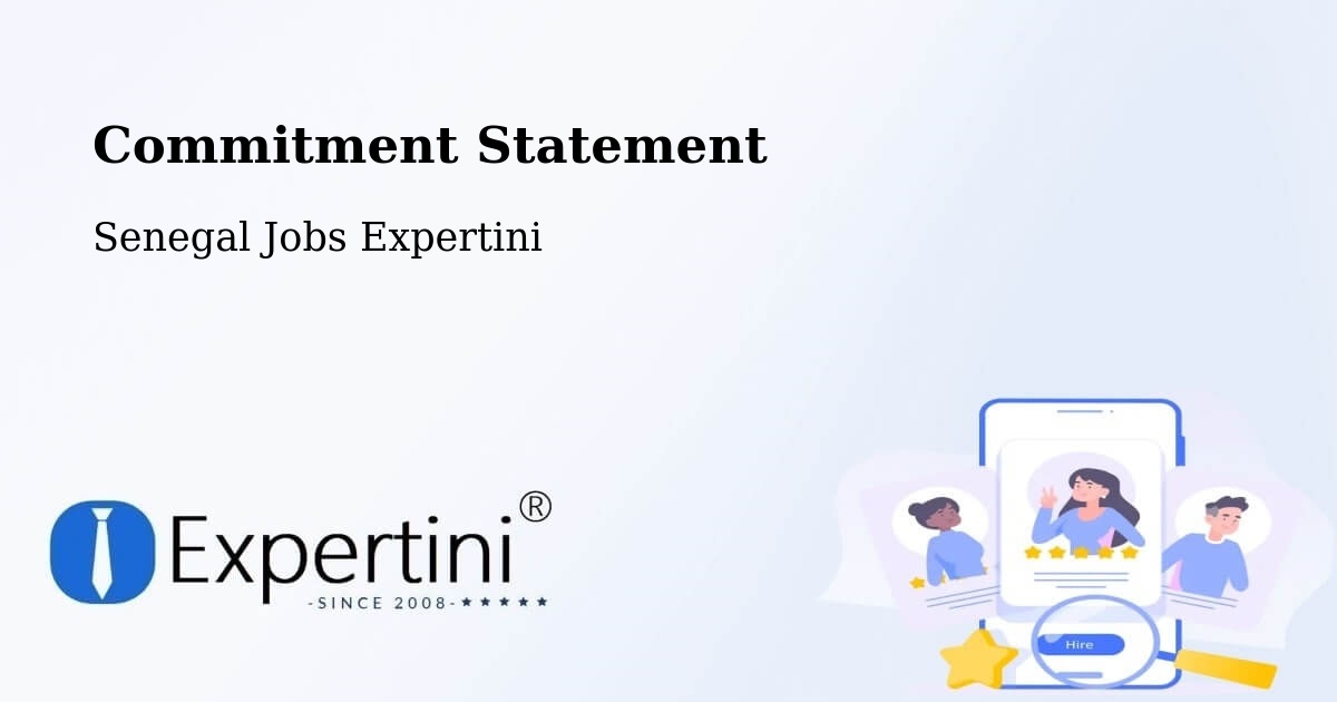 Corporate Commitment – Pikine - Senegal Jobs Expertini